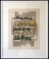 Henry Moore framed signed print