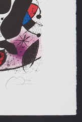 Joan Miro signed print