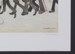 LS Lowry signed print for sale