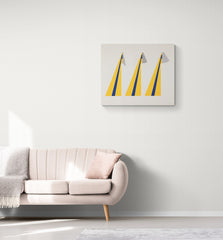 Laing print in situ