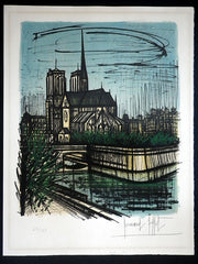 Notre Dame print Bernard Buffet