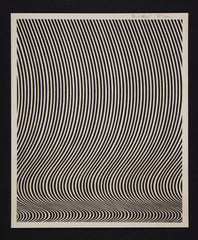 richard feigen gallery bridget riley signed 1965