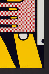 Roy Lichtenstein signed poster for sale