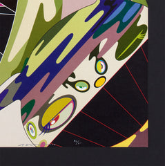 Takashi Murakami signed print