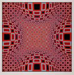 victor vasarely 4 globes red