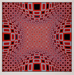 victor vasarely 4 globes red