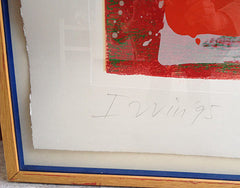 Albert Irvin signed prints