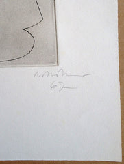 Ben Nicholson signed print for sale