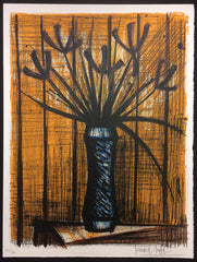 Bernard Buffet flowers print