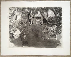 Bryan Ingham etching original