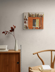Bernard Cheese print in situ