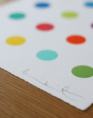 damien hirst signed print