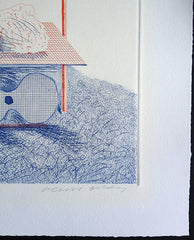 david hockney signed print