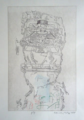 Eduardo Paolozzi Head print 1978