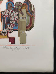 Eduardo Paolozzi screenprint 1975