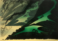 Eyvind Earle Big Green Sur