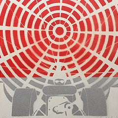 Gerald Laing original stencil spray