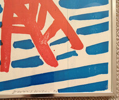 David Hockney signature