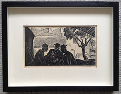 Iain MacNab woodcut 1930s