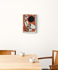joan miro print in room