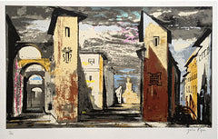 John Piper Street Scene from Don Giovanni