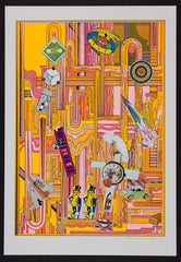  mr peanut pink Eduardo Paolozzi print