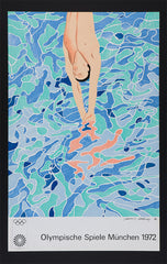 Olympic Games Poster 1971 David Hockney 