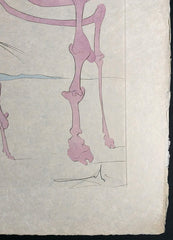 Salvador Dali signed