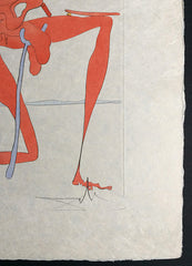 Salvador Dali pencil signature