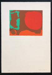 Shapes of Colour: 13 screen print Patrick Heron 