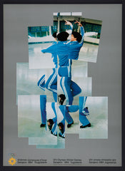 The Skater, XIV Olympic Winter Games 1984, Sarajevo Poster David Hockney 