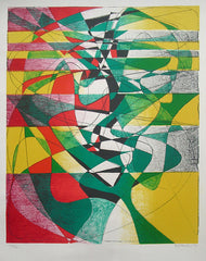 Stanley Hayter signed print 'Tree', 1977