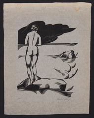 Robert Gibbings signed print for sale