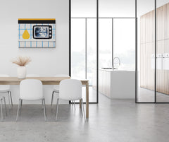 Tom Wesselman print in room