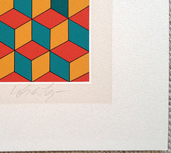 Victor Vasarely signed print