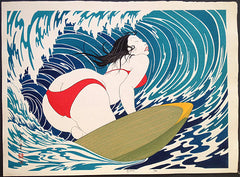 Yoshio Okada print Surfer Girl